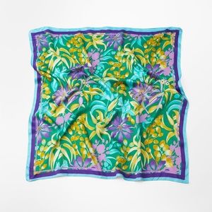 Zara SATIN PRINTED SCARF